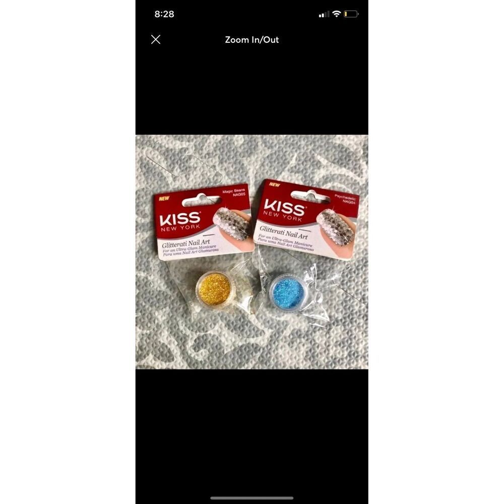 Kiss Gliterrati Nail Art Nail Glitter Set